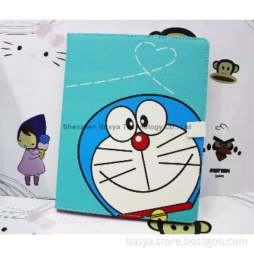 Doraemon iPad 2,3,4 leather case, 6 designs